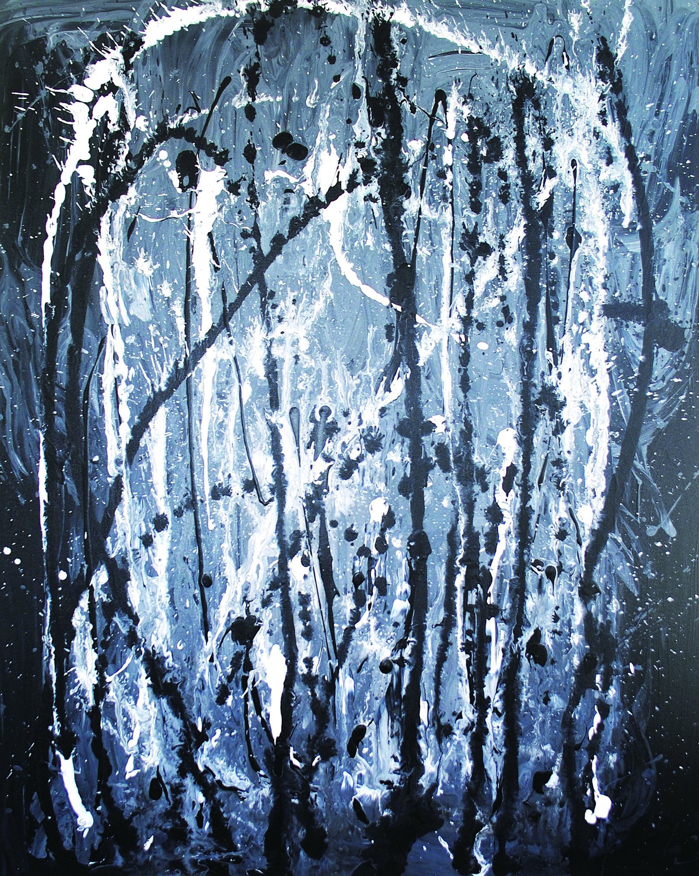 'Time', acrylic on canvas, 100 x 80 cm, 2025 — Aya Marray's work exhibited at the Venice Biennale 2026